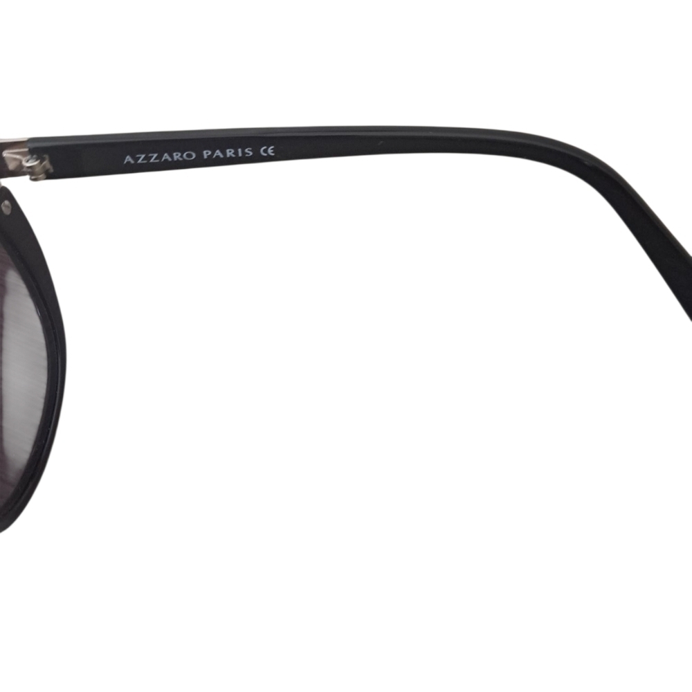 Azarro Paris Elegant Black and Gold Women's Sunglasses AZ 32029 - Picture 12 of 15